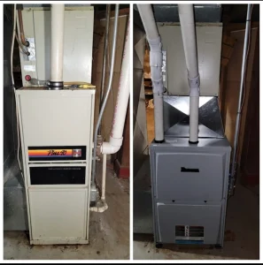 Furnace installation comparison